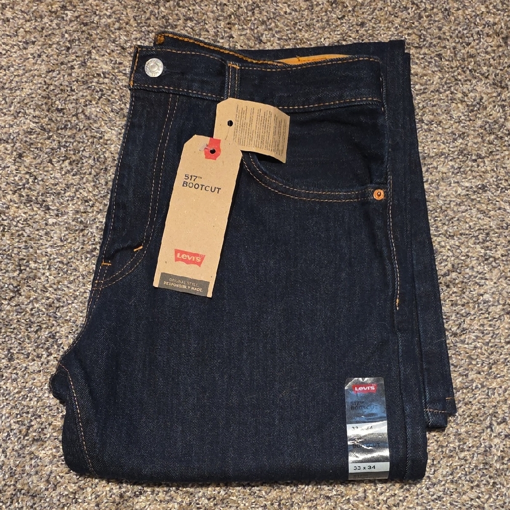Levi's Men's Indigo Bootcut Jeans